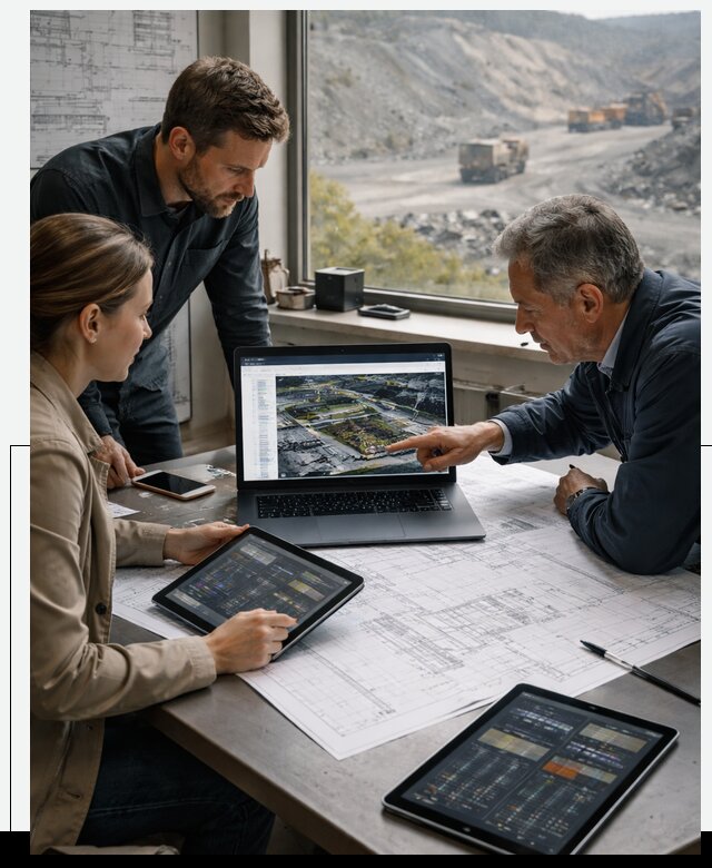 Разработка и внедрение систем для горнодобычи в Искитиме