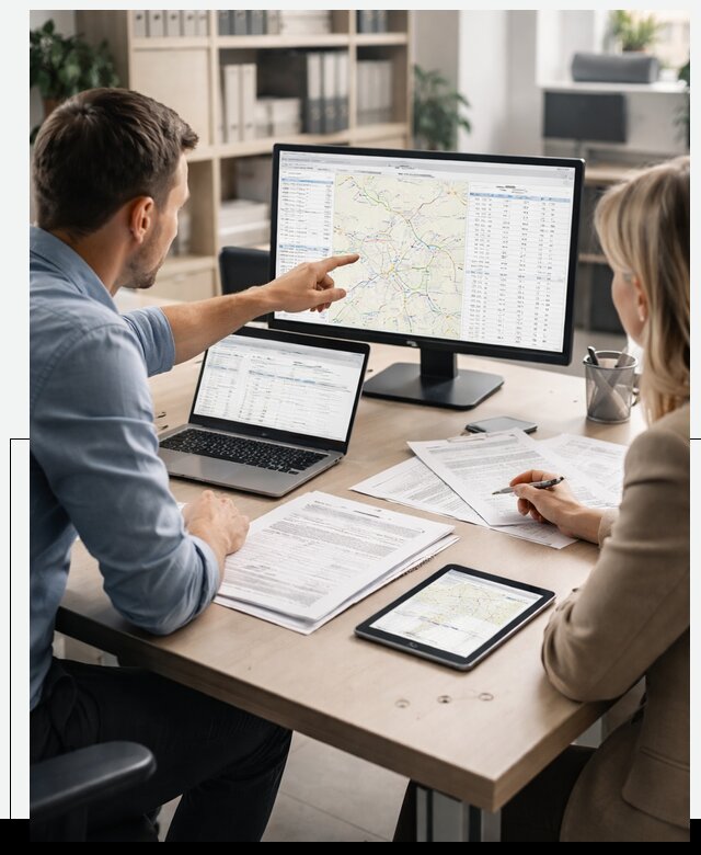 Система TMS для эффективного управления перевозками в Искитиме