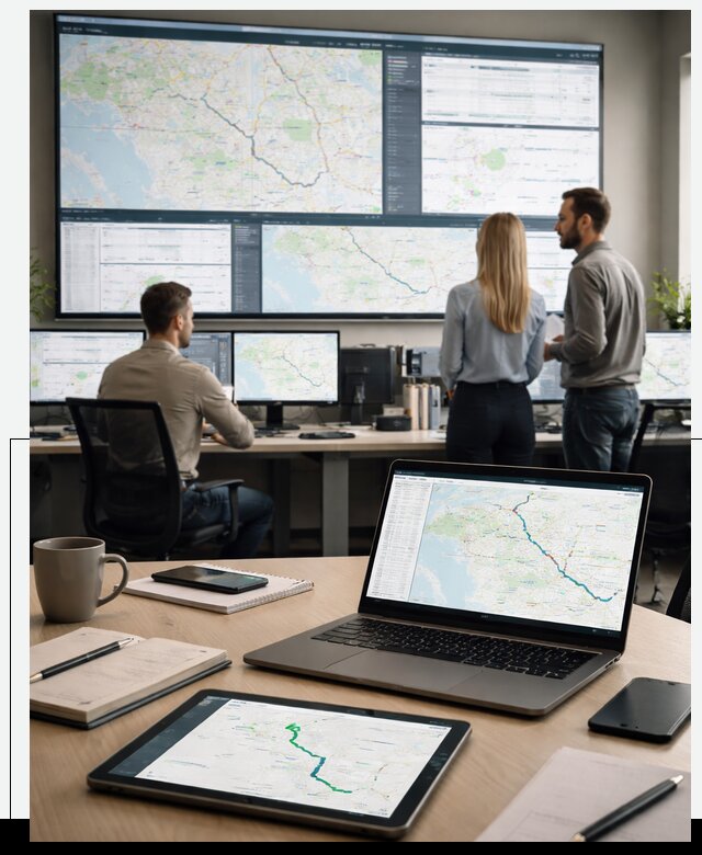 Трекинг грузов и Fleet Management, мониторинг автопарка в Искитиме