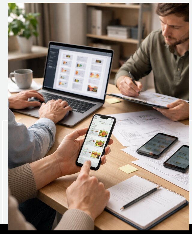 Разработка мобильного приложения торговой сети в Искитиме