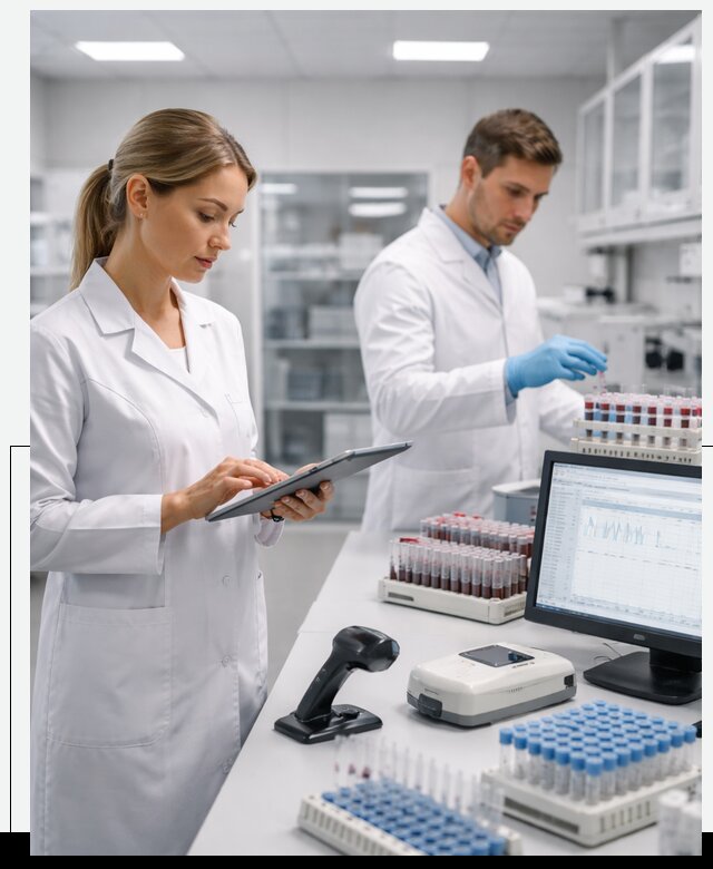 Разработка и внедрение LIMS системы для биотех лабораторий в Искитиме