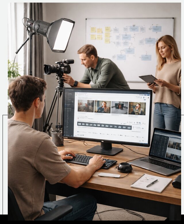 Платформа видеохостинга для онлайн обучения в Искитиме